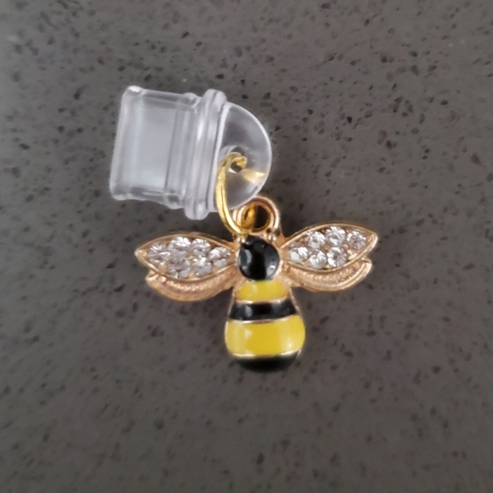 Bee Charm Phone Accessory - Picture 2 of 3